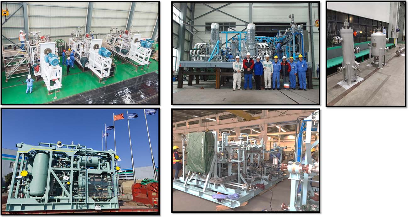 Ammonia &LNG skids solution