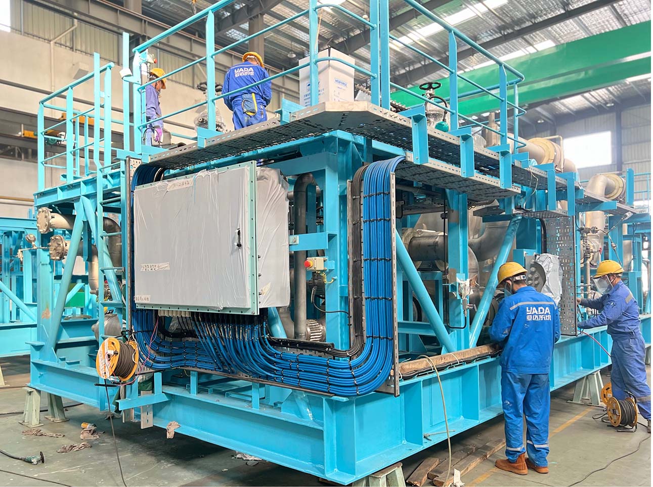 Re-liquefaction Skid for LNG Bunkering ship