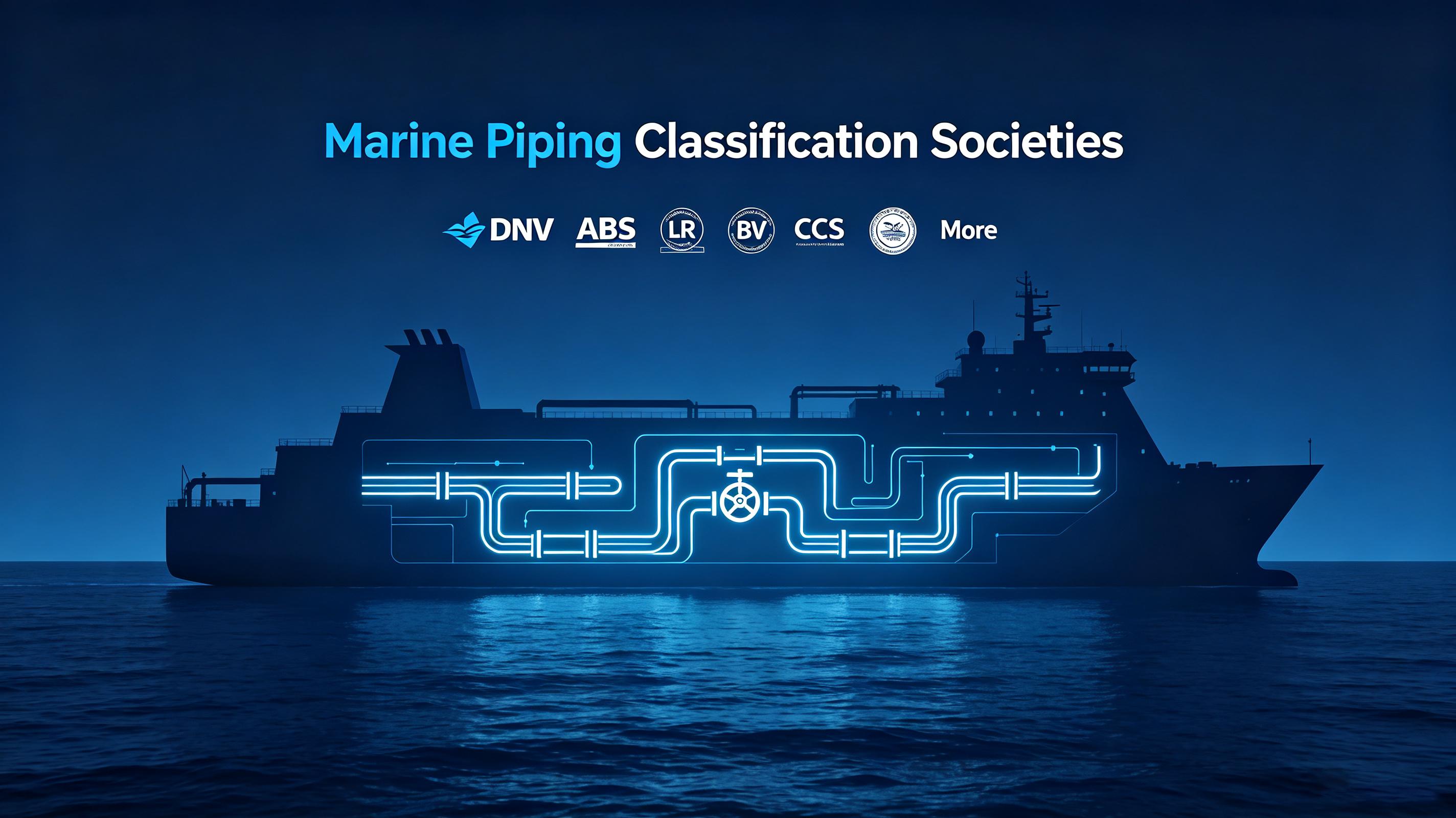 Marine Piping Classification Societies: DNV, ABS, LR, BV, CCS & More