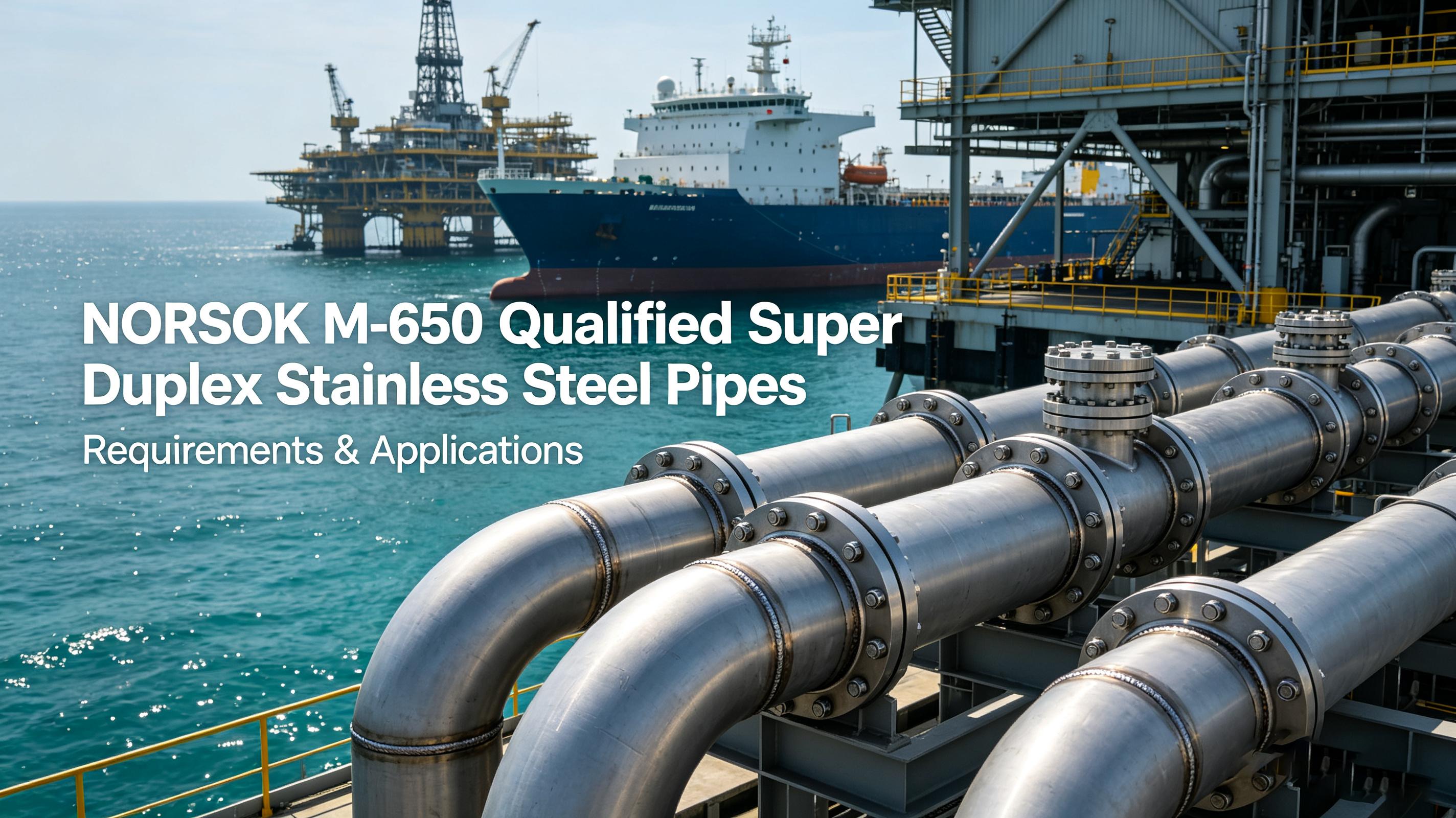 NORSOK M-650 Qualified Super Duplex Stainless Steel Pipes: Requirements & Applications