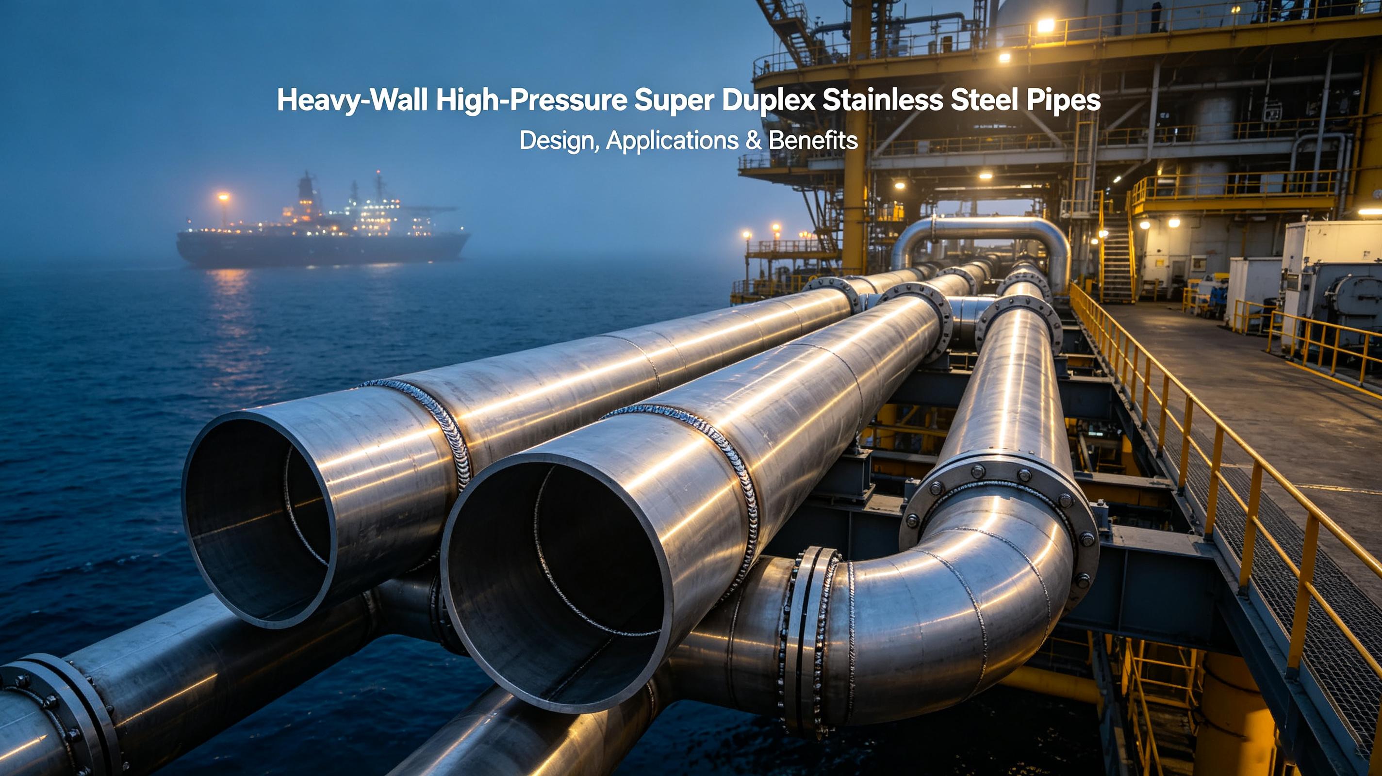 Heavy-Wall High-Pressure Super Duplex Stainless Steel Pipes: Design, Applications & Benefits