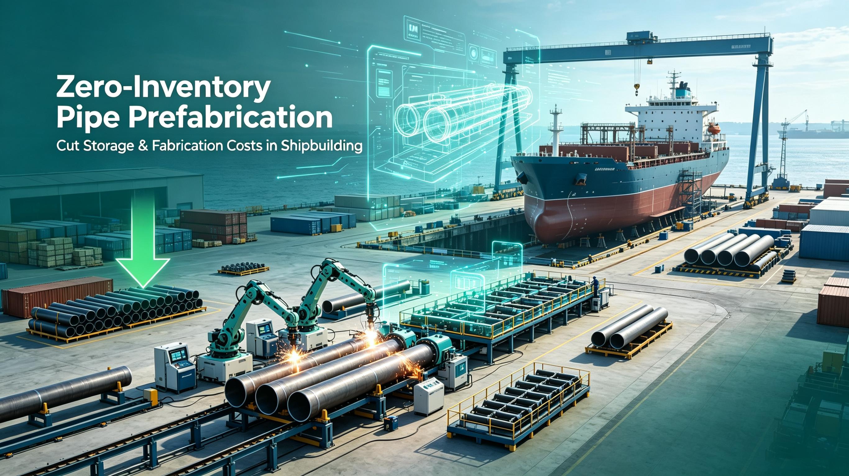 Zero-Inventory Pipe Prefabrication: How Shipyards Reduce Storage & Fabrication Costs